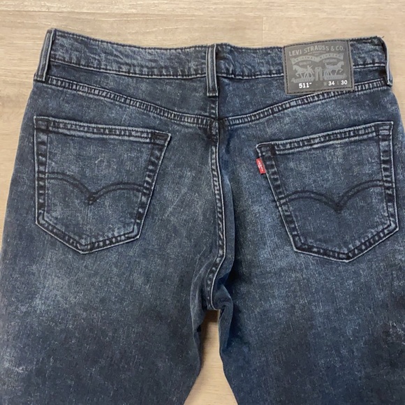 Levi’s 511 Blue jeans size W34 L30 - Picture 4 of 7
